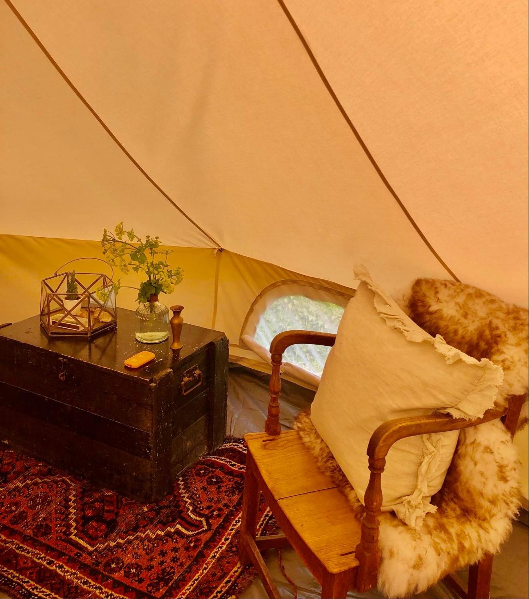 Beesands Belltents Luxury tent